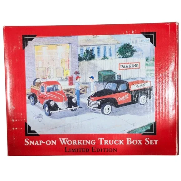 Snap-On Limited Edition Working Truck Box Set 1940 Ford 1952 Chevy Trucks - Picture 6 of 11